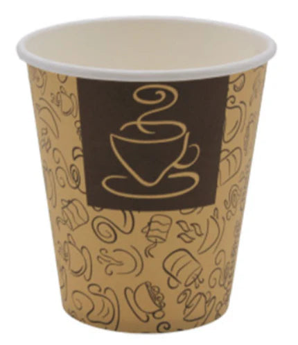 Printed Hot Drink Cups with Design - 1000/Case