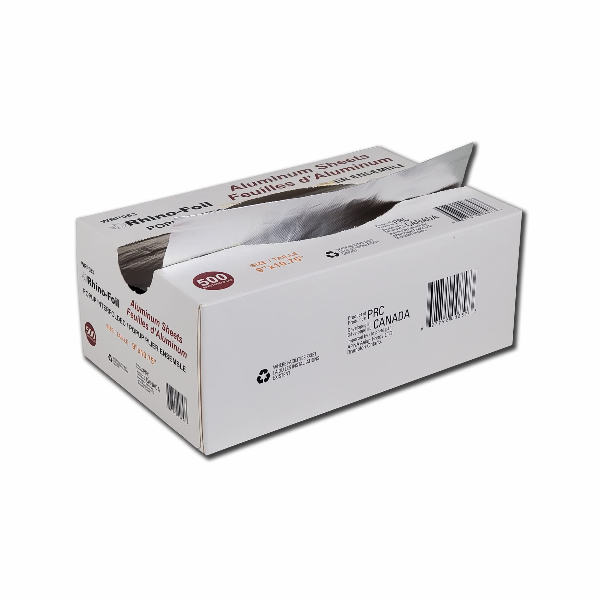Rhino-Foil - 9*10.75" - Aluminium Foil Pop up Sheets