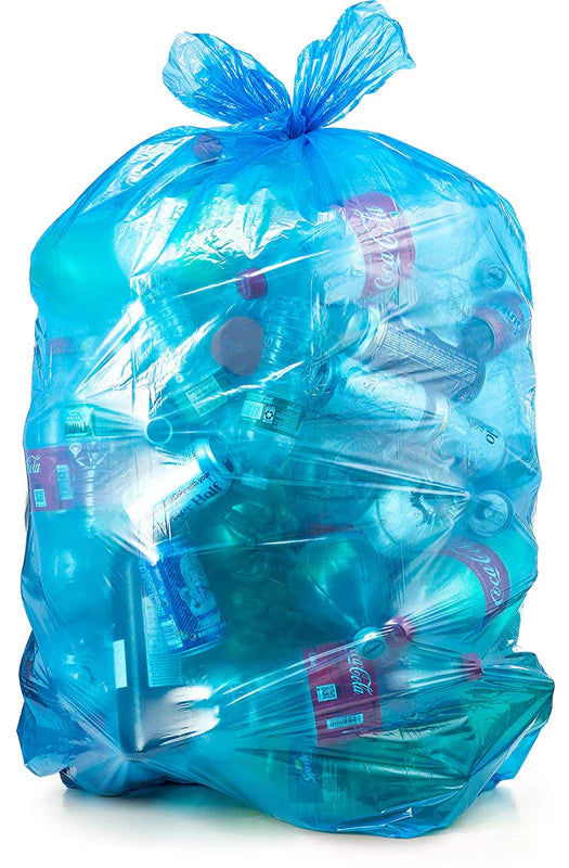 Blue Garbage Bags 35X47 Extra Strong