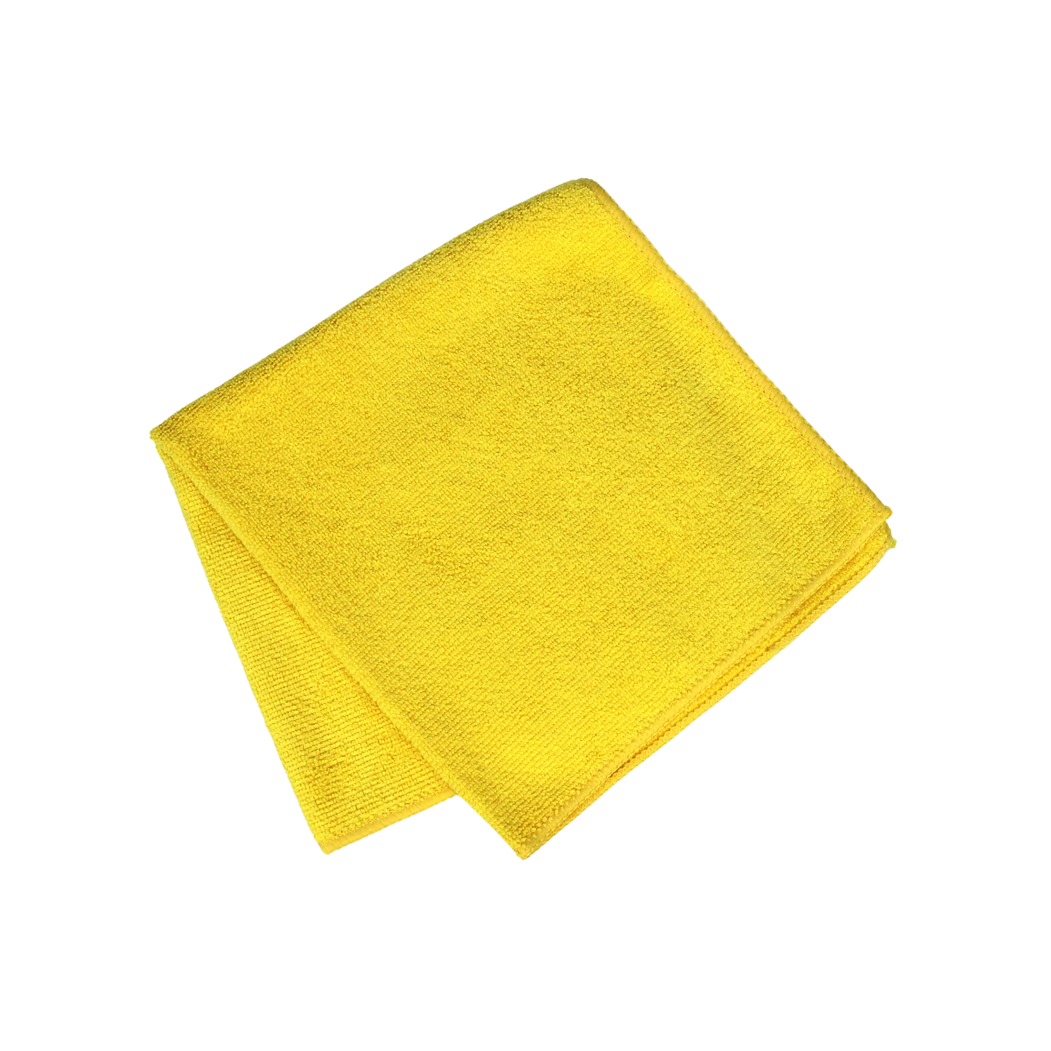 Janitor's Choice - Microfiber Cloth - 16 x 16, Yellow | 25 pcs/pak, 8 pak/cs