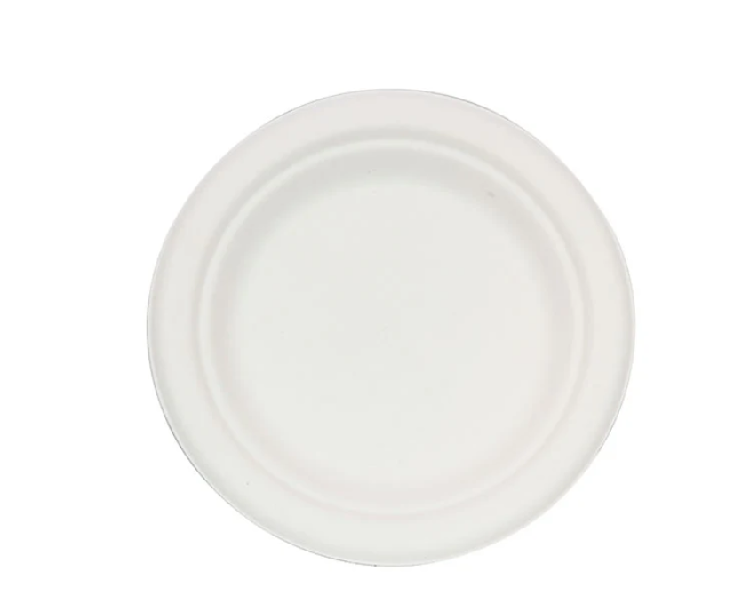 Bagasse Round Plates (SugarCane material)
