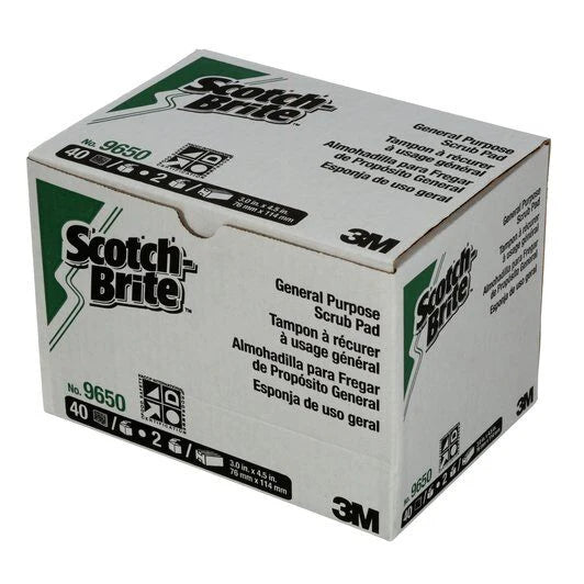 Scotch Brite General Purpose Scouring Pad - 40/Case