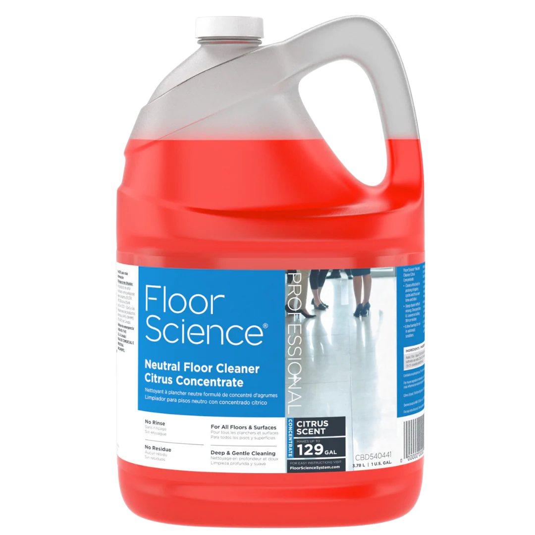Diversey - Floor Science Neutral - Citrus Concentrate - CBD540441 | 3.78L x 4, 12x3/S