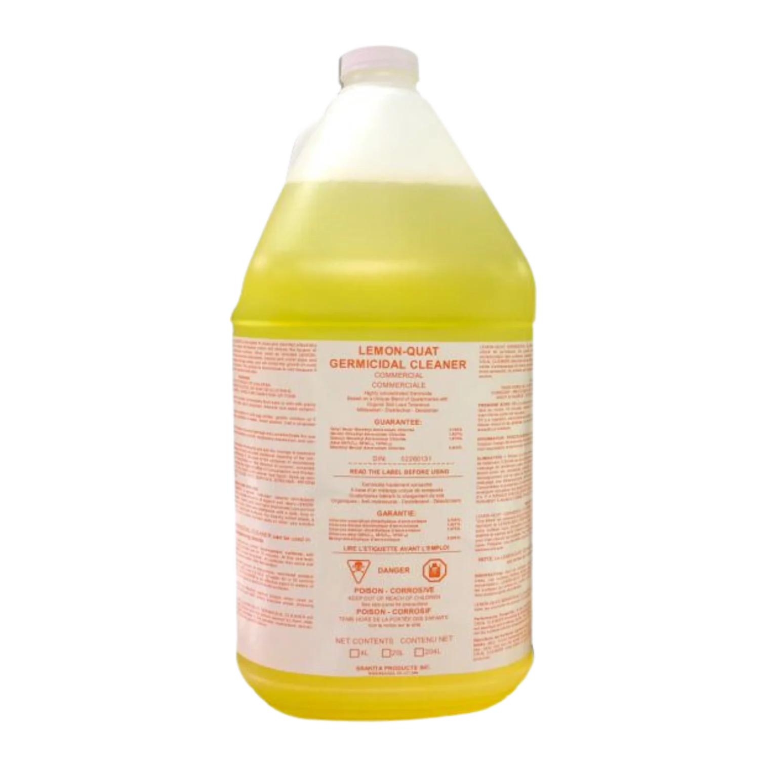 Sprakita - Lemon Quat Germicidal | 4L x 4, 12x3/S
