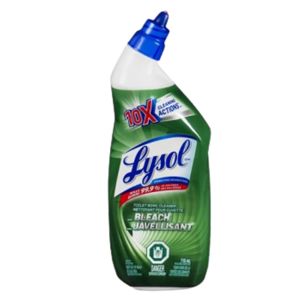 Lysol 10X Toilet Bowl Cleaner with Bleach | 710ml (12/mc)
