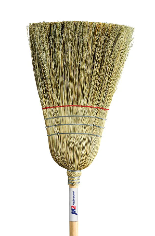 M2 Extra Stiff Warehousee Corn Broom (3 wire 1 string)