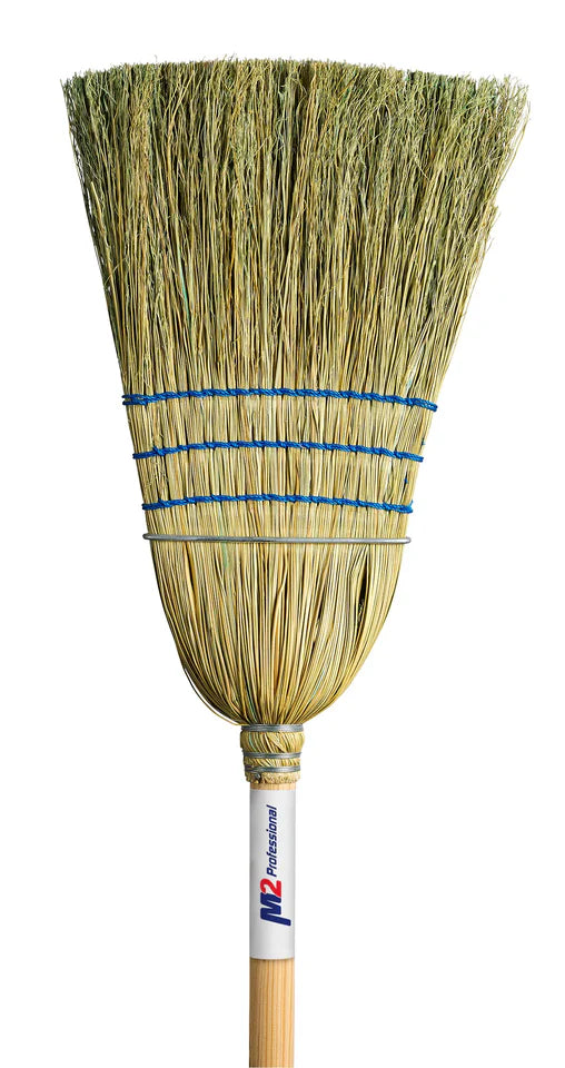 M2 Warehouse Corn Broom (3 string 1 wire)