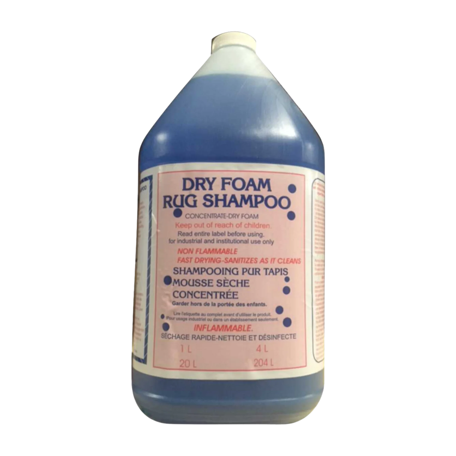 Sprakita - Dry Foam Rug Shampoo | 4L x 4, 12x3/S