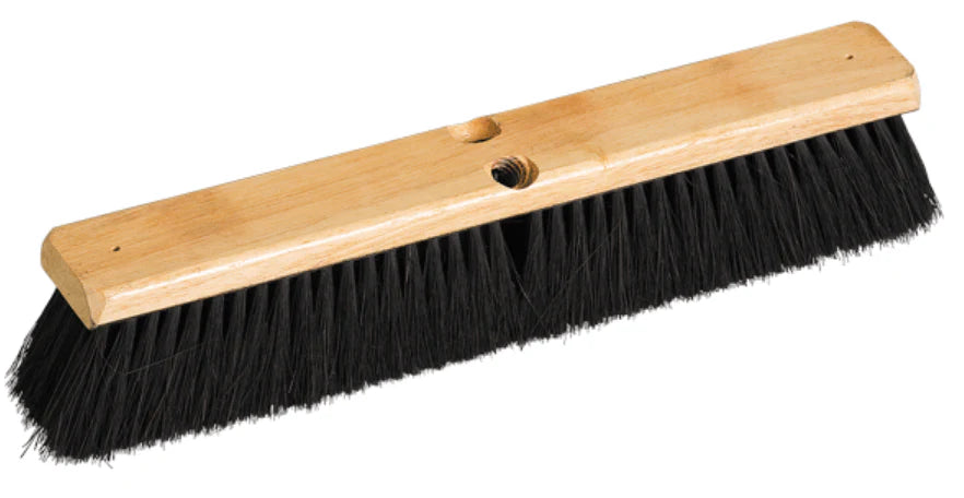 Tampico Fill Wood Block Push Broom
